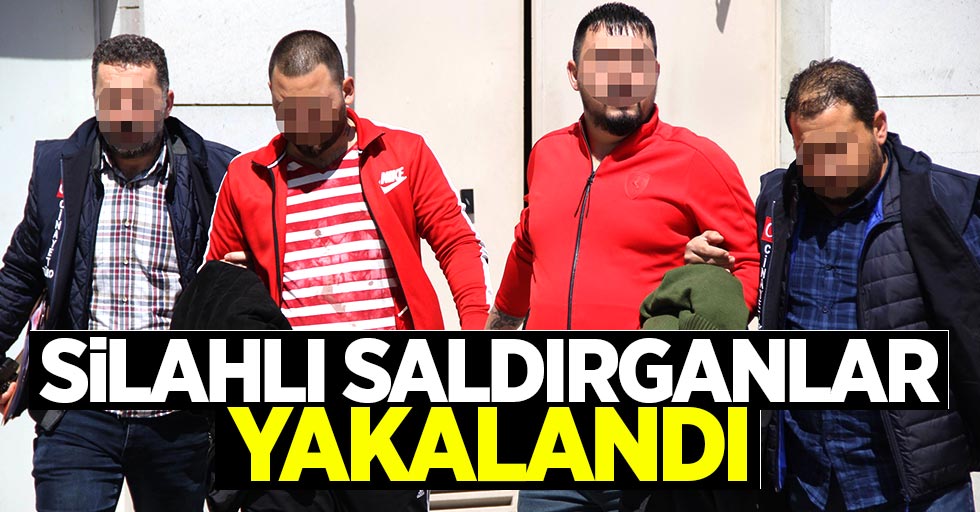 Samsun'daki silahlı saldırganlar yakalandı