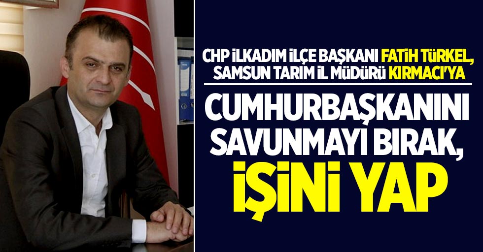 Fatih Türkel, Müdür Kırmacı'ya sert çıktı