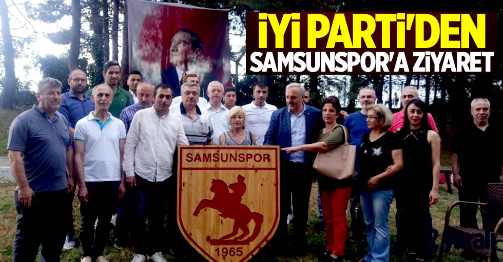 İyi Parti'den Samsunspor'a ziyaret