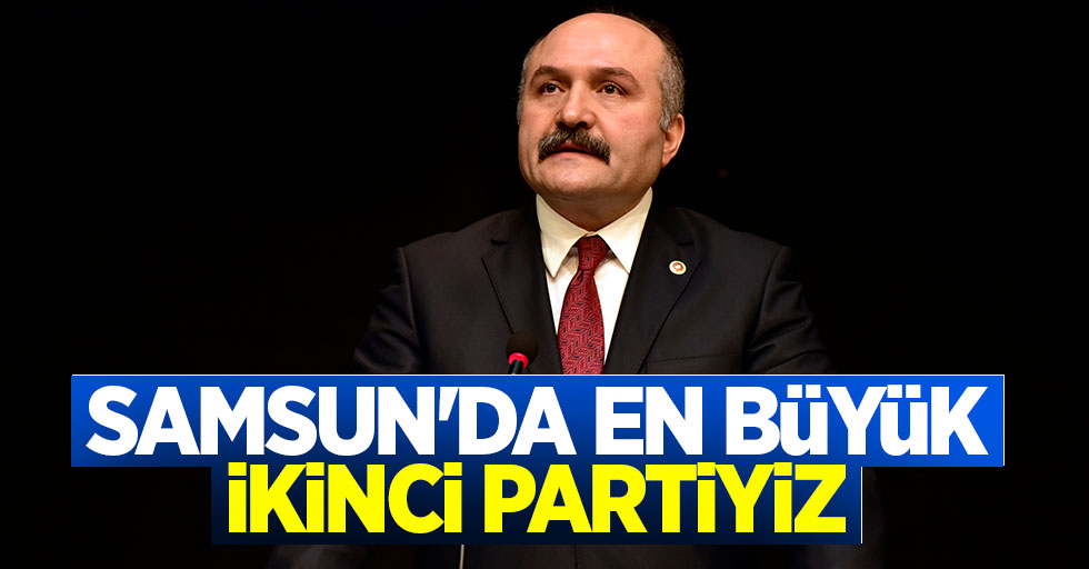 Usta: “Samsun’da en büyük 2.partiyiz”