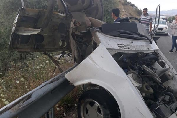 Ankara Bolu yolunda feci kaza