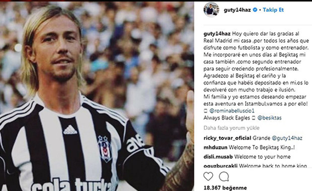 Guti Hernandez, Beşiktaş'ta 