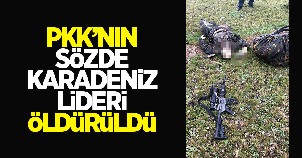 PKK'nın sözde Karadeniz lideri öldürüldü