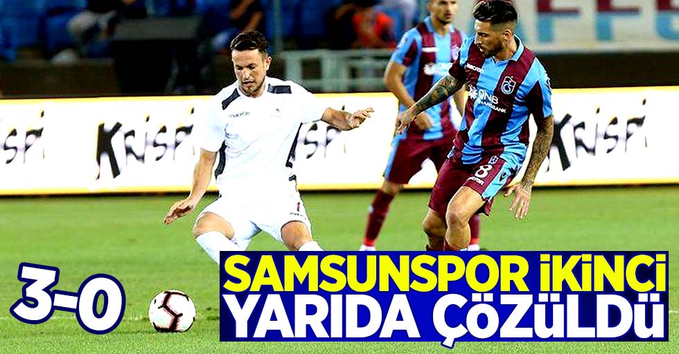 Samsunspor ikinci yarıda çözüldü 3-0