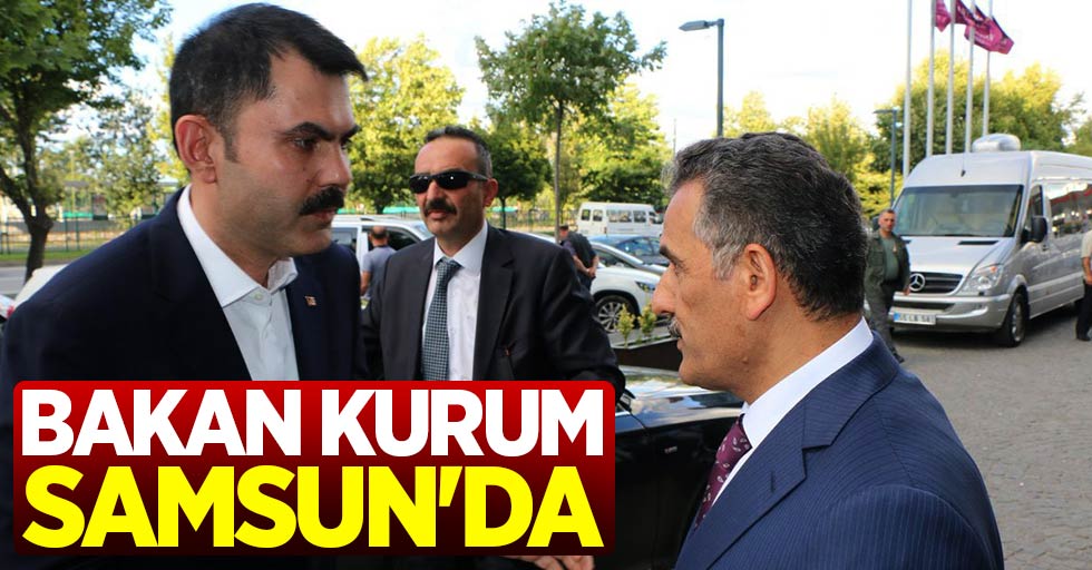 Çevre ve Şehircilik Bakanı Murat Kurum Samsun'da