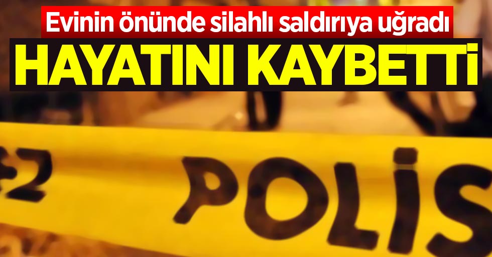 Samsun'da silahlı saldırıya uğrayan şahıs hayatını kaybetti