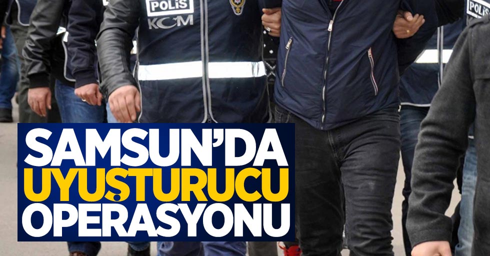 Samsun'da uyuşturucu sattığı iddia edilen 2 kişi adliyede