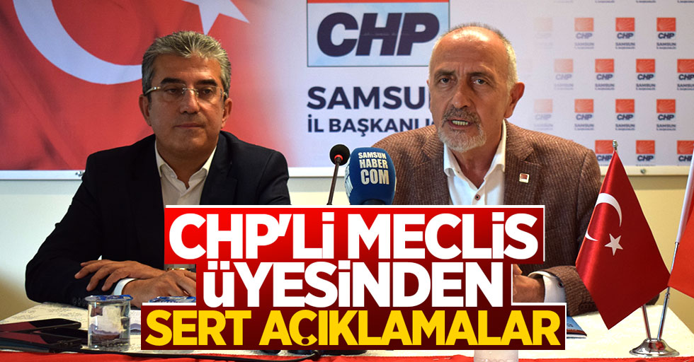 CHP’li Meclis üyesinden sert açıklamalar