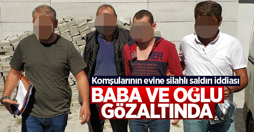 Samsun'da baba ve oğlu silahlı saldırıdan gözaltında