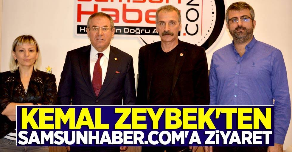 Kemal Zeybek’ten Samsunhaber.com’a ziyaret