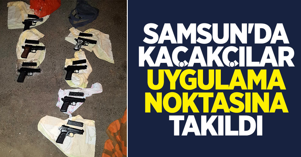 Samsun'da silah operasyonu: 2 gözaltı