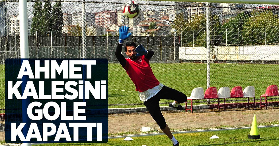 Samsunspor kalecisi Ahmet tam 360 dakikadır gol yemiyor 