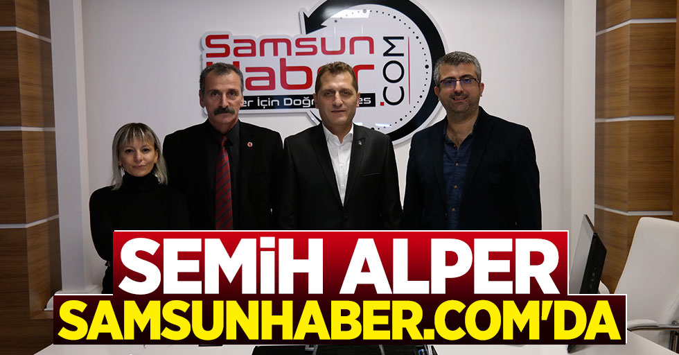 Tekkeköy Belediye Başkan Aday Adayı Semih Alper Samsunhaber.com'da