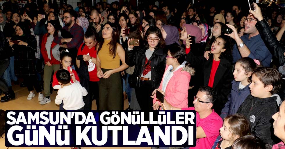 Samsun'da STK gönüllüleri, gününü kutladı