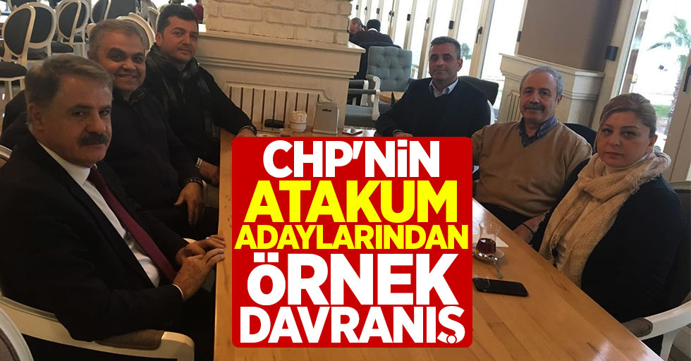 CHP'nin Atakum adaylarından örnek davranış