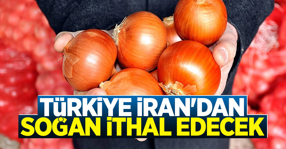 Türkiye İran'dan Soğan İthal Edecek