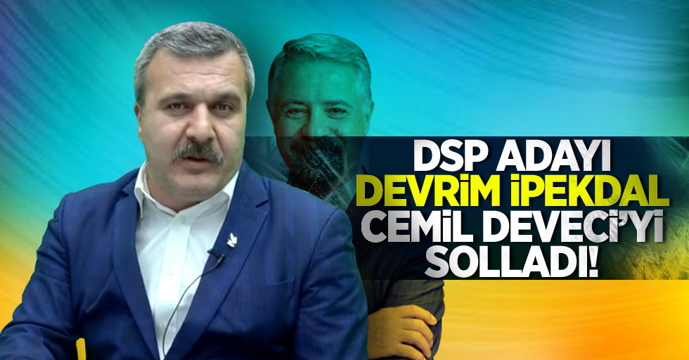 Atakum DSP adayı Devrim İpekdal, Cemil Deveci'yi solladı!