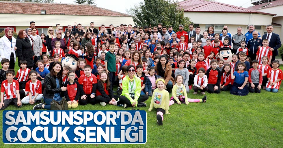 Samsunspor'da Çocuk Şenliği