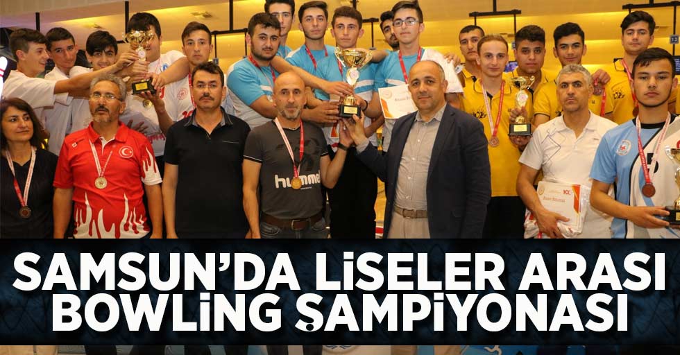 Samsun'da Liseler Arası Bowling Türkiye Şampiyonası 