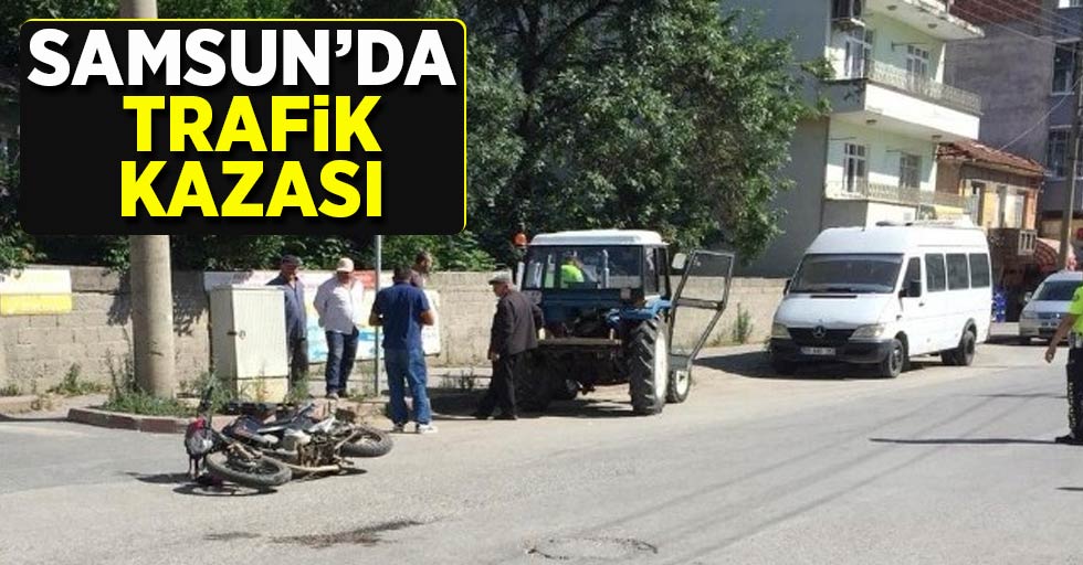 Samsun^da Trafik Kazası