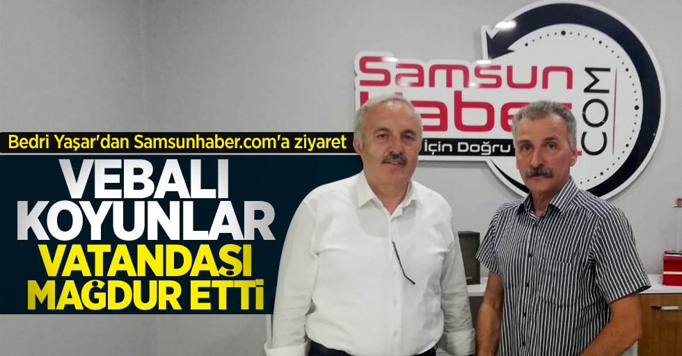 Bedri Yaşar'dan Samsunhaber.com'a ziyaret