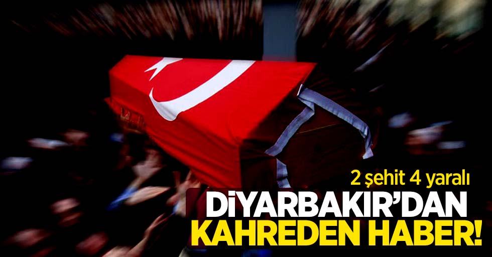 Diyarbakır'da zırhlı araç devrildi! 2 şehit 4 yaralı 