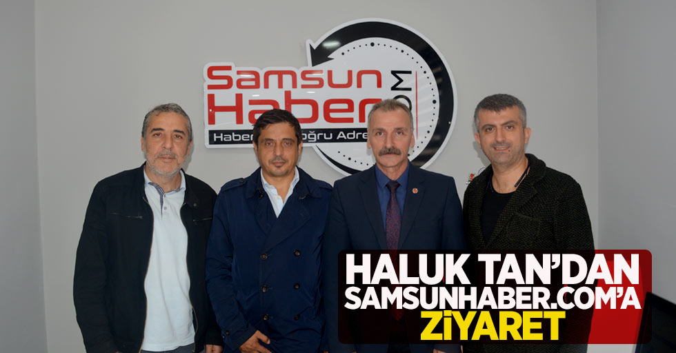 MÜSİAD Başkanı Haluk Tan'dan Samsunhaber.com'a ziyaret