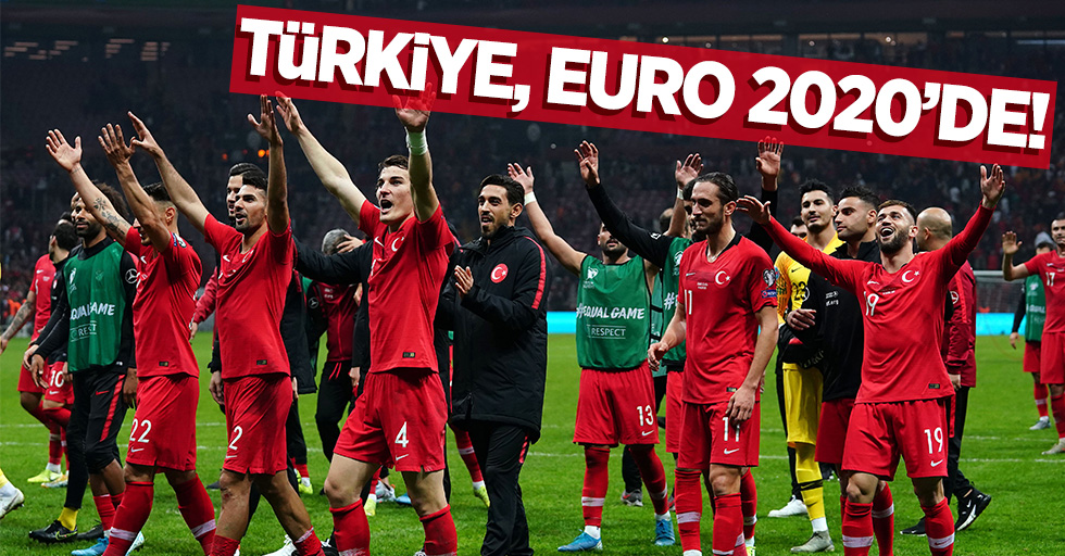 Türkiye, Euro 2020'de!