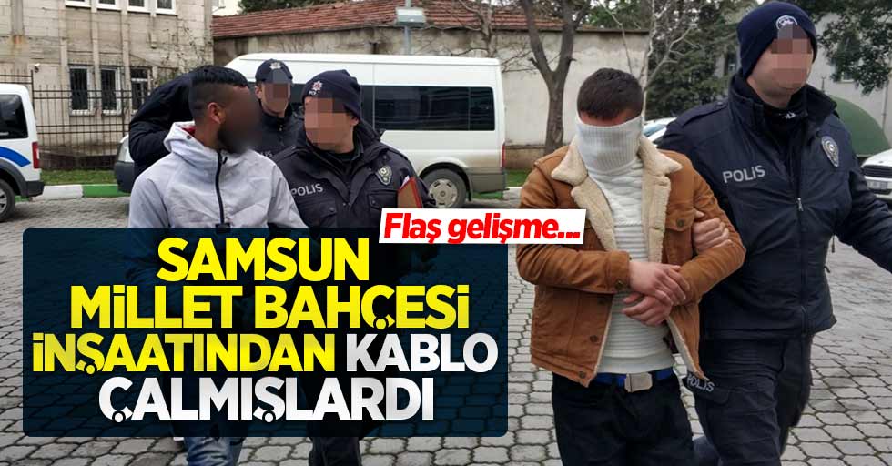Samsun'daki hırsızlık olayında flaş gelişme