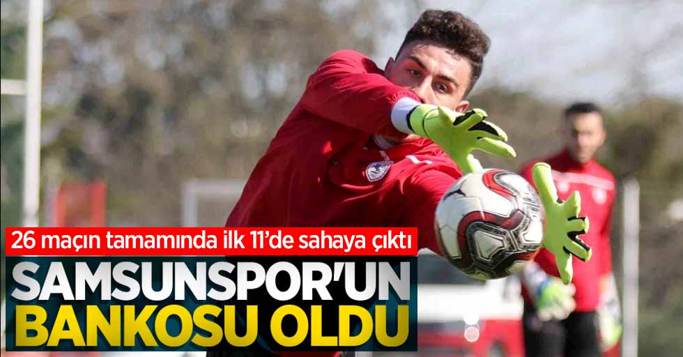 26 maçın tamamında ilk 11 de sahaya çıktı! Nurullah Aslan Samsunspor'un bankosu oldu 