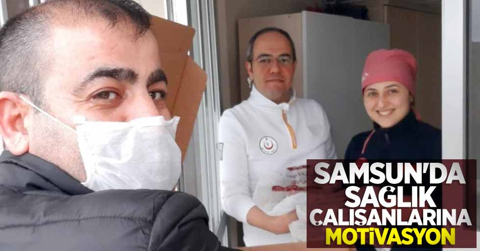 Samsun'da sağlık çalışanlarına motivasyon