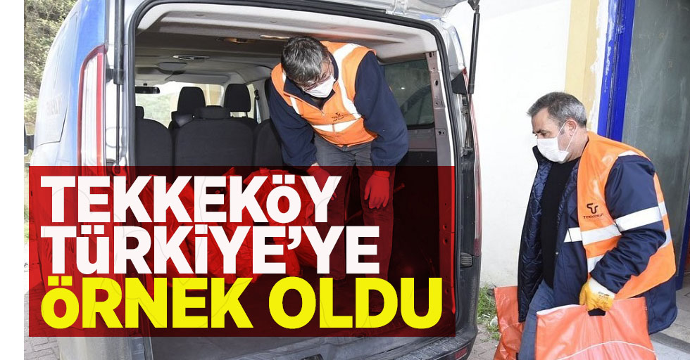 Tekkeköy Türkiye'ye örnek oldu