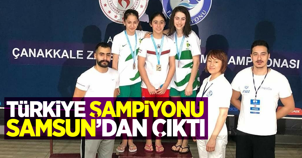Türkiye şampiyonu Samsun'dan çıktı