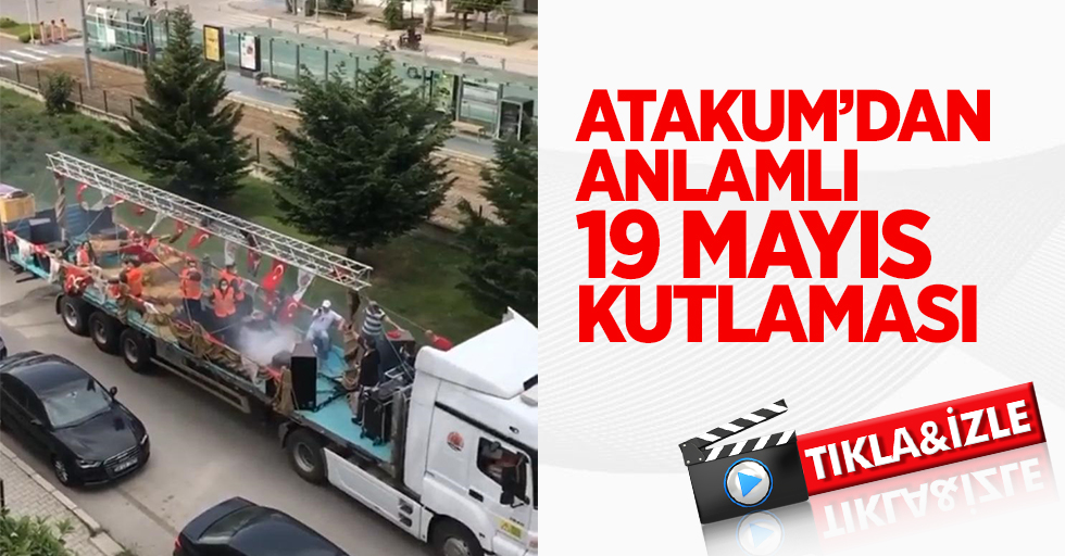 Atakum'dan anlamlı 19 Mayıs kutlaması
