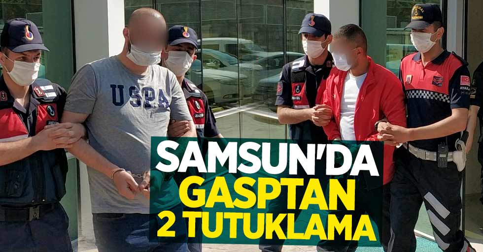 Samsun'da gasptan 2 tutuklama