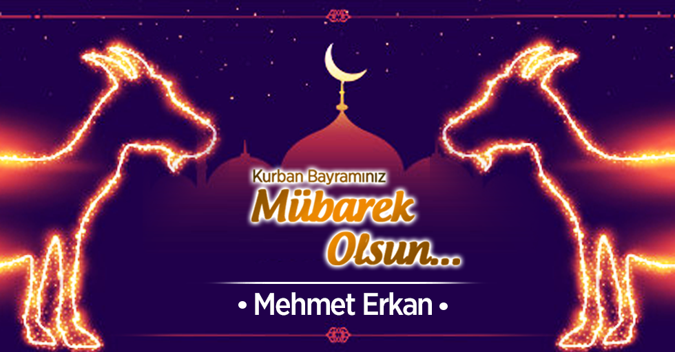 Mehmet Erkan Kurban Bayramı Banner