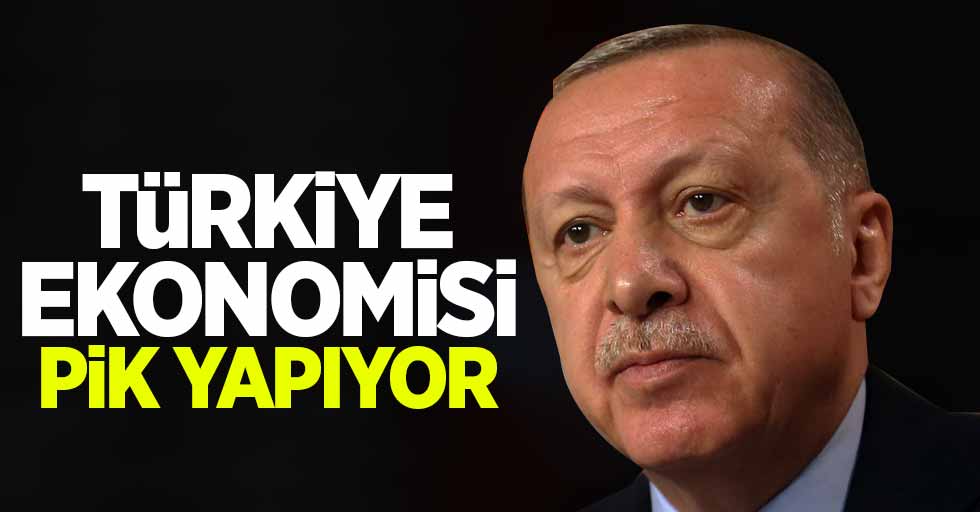 Erdoğan: Ekonomimiz pik yapıyor