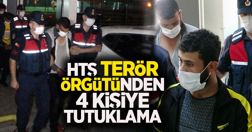 HTŞ terör örgütünden 4 kişiye tutuklama