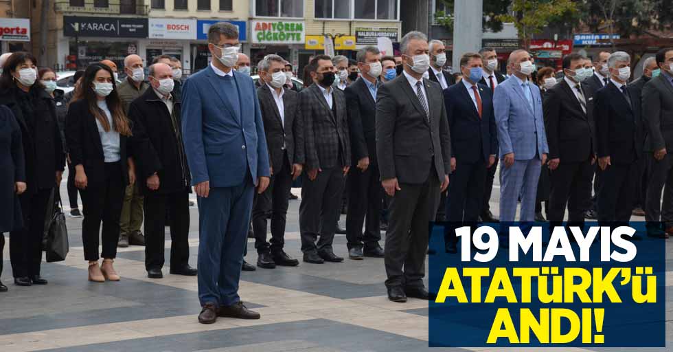 19 Mayıs Atatürk'ü andı