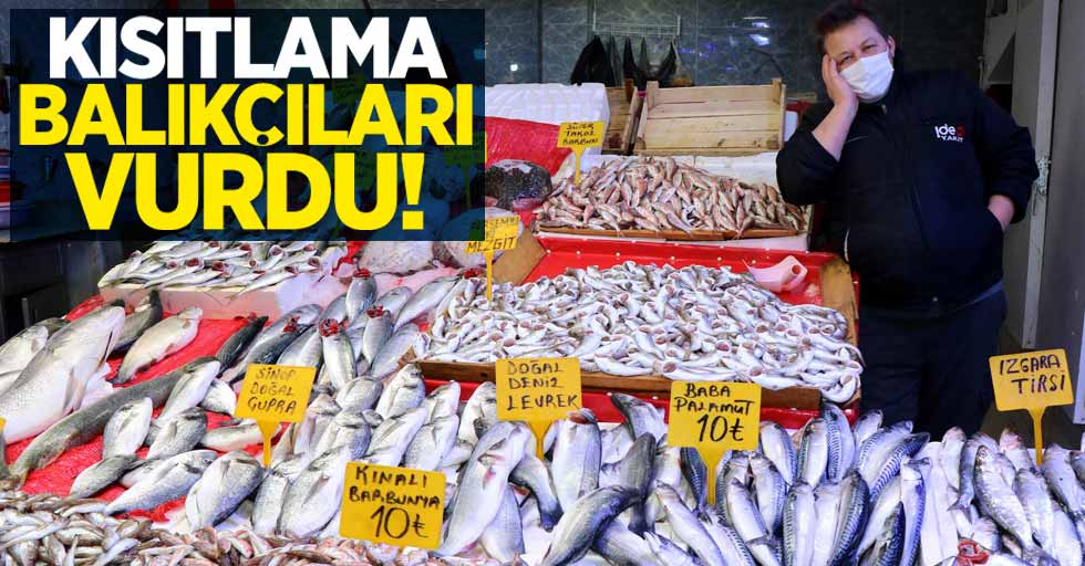 Samsun'da balık satışı düşüşe geçti