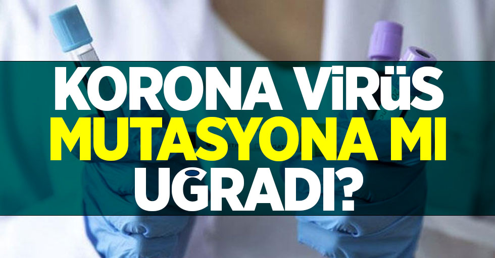Korona virüs mutasyona mı uğradı?