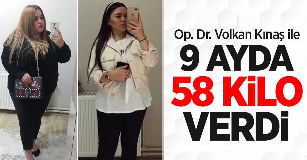 Op. Dr. Volkan Kınaş ile 9 ayda 58 kilo verdi
