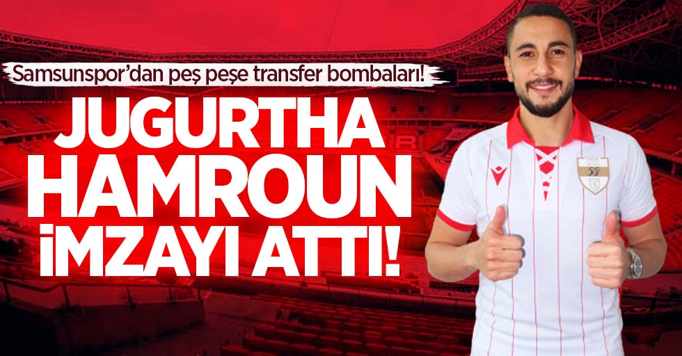 Samsunspor'dan peş peşe transfer bombaları! Jugurtha Hamroun ile sözleşme imzalandı 