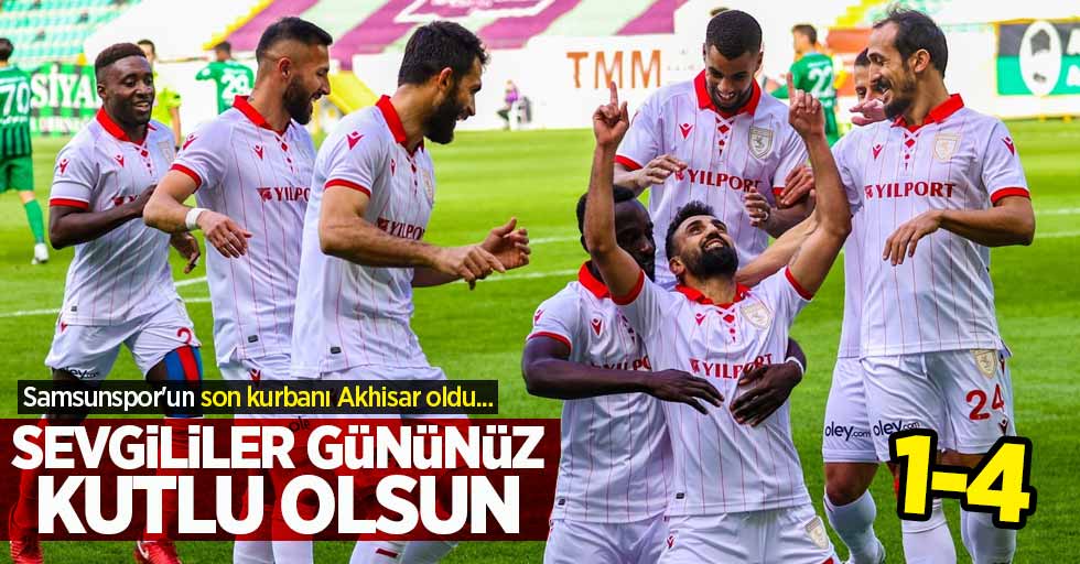 Samsunspor'un son kurbanı Akhisar oldu ...  Sevgililer Gününüz Kutlu Olsun 1-4