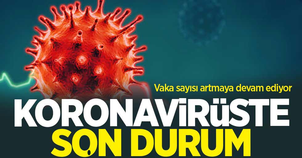 26 Mart koronavirüs tablosu açıklandı