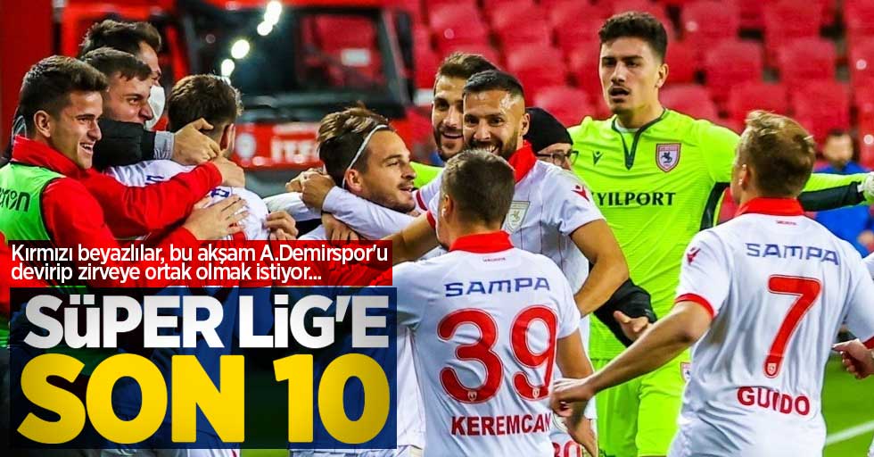 Kırmızı beyazlılar, bu akşam A.Demirspor'u devirip zirveye ortak olmak istiyor... Süper Lig'e SON 10 