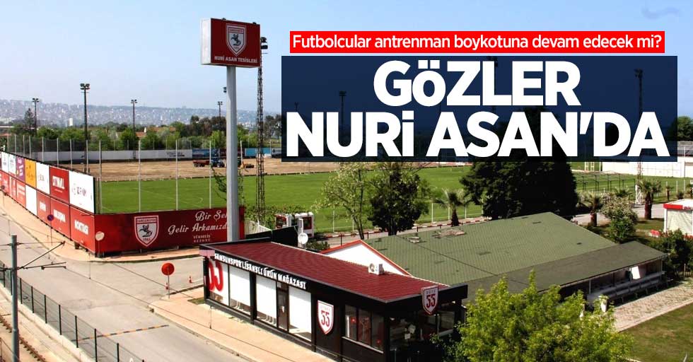 Futbolcular antrenman boykotuna devam edecek mi?   Gözler Nuri Asan'da 