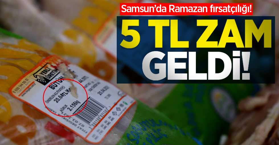Samsun'da Ramazan fırsatçılığı! Tavuğa 5 TL zam geldi 