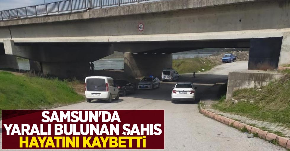 Samsun'da yaralı bulunan şahıs hayatını kaybetti