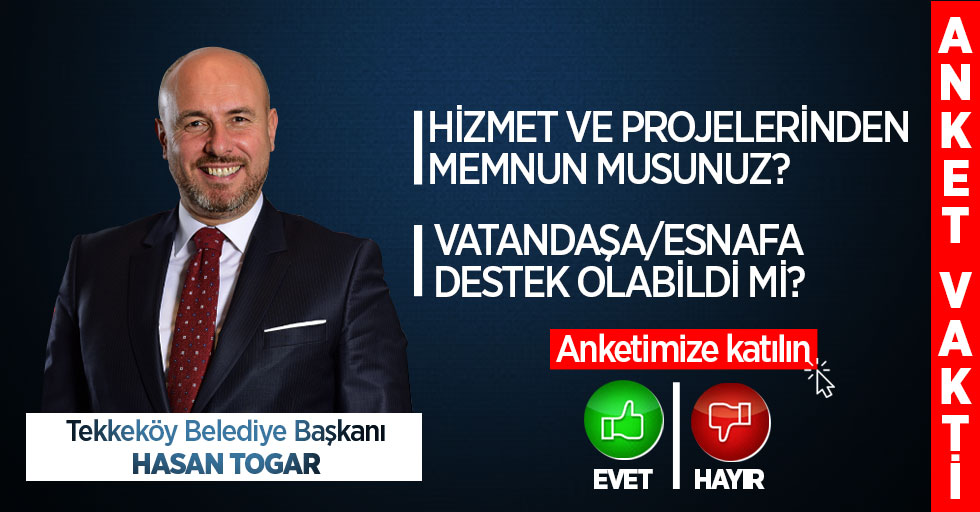 Samsunhaber.com anket: Vatandaşlar Hasan Togar'dan memnun mu? 
